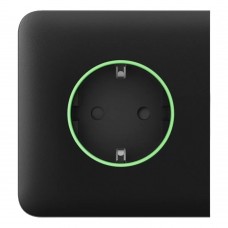 Фронтальная панель Ajax SideCover (smart) [type F] [55] ASP black/черная для умной розетки Outlet (type F)