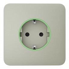 Фронтальная панель Ajax SoloCover (smart) [type F] [55] ASP oyster/устричная для умной розетки Outlet (type F)