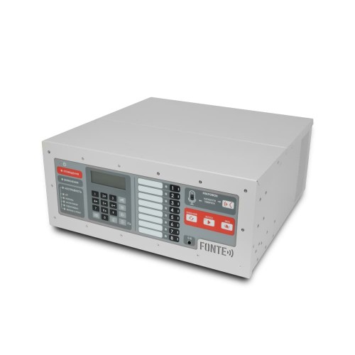Моноблок FONTE-8-800 на 8 зон 800W настольный для системы речевого оповещения о пожаре