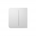 Кнопка Button (white/белая) для LightSwitch SideButton (2-gang) Ajax