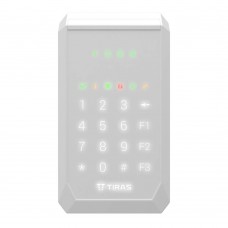 Клавіатура Tiras K-PAD4 White на 4 індикатори зон