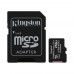 Карта пам’яті miсroSDXC 256GB Kingston TransFlash Memory Card з SD-адаптером class 10 A1 Canvas Select Plus (SDCS2/256GB)