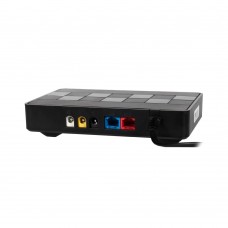 Источник бесперебойного питания DC UPS Kraft KRF-MUPS-1812 5V/9V/12V/24V/PoE, LiFePO4 2*6Ah, для роутера и медиаконвертера