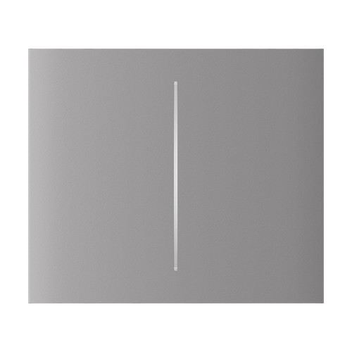 Кнопка Ajax CenterButton (2-gang) vertical fog/димна для Ajax LightSwitch vertical