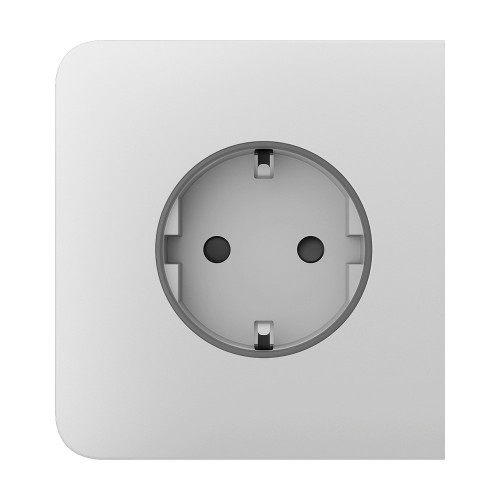 Фронтальная панель Ajax SideCover (basic) [type F] white/белая для розетки Outlet (type F)