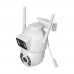 IP PTZ-відеокамера з WiFi 3Mp+3Mp Light Vision VLC-9130WI/2C (Tuya) f=3.6mm+3.6mm, ІЧ+LED-підсвічування, з мікрофоном