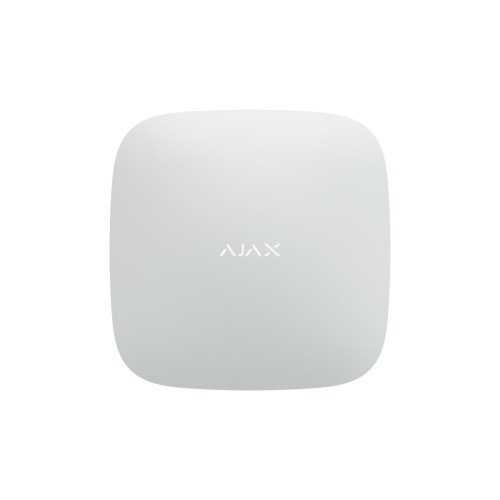 Интеллектуальная централь Ajax Hub Plus белая с WiFi, 2G, 3G, Ethernet