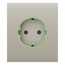 Фронтальная панель Ajax CenterCover (smart) [type F] [55] ASP ivory/слоновая кость для умной розетки Outlet (type F)