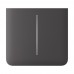 Кнопка Ajax SideButton (2-gang) vertical grey/сіра для Ajax LightSwitch vertical