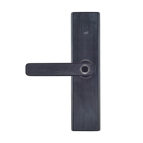Замок биометрический автономный Trinix TRL-5108BTF Black Left с Bluetooth, считывателем отпечатков пальцев и карт Mifare