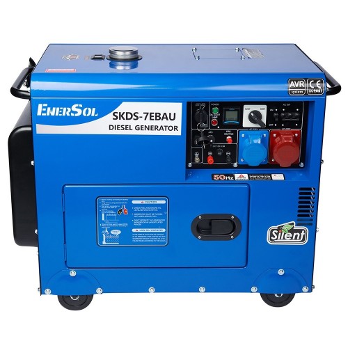 Генератор дизельный 6 кВт EnerSol SKD-7EBAU