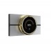 Центральна панель керування розумним будинком 2.1" Akubela HyPanel LUX RT61-PoE-EU Gold з PoE