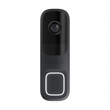 Відеодзвінок з WiFi 4Mp Ajax DoorBell Graphite із вбудованим штучним інтелектом та ІЧ датчиком руху