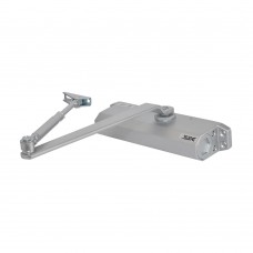 Дверний доводчик Dortec DT-516H Silver з фіксацією дверей у відчиненому положенні