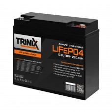 Аккумуляторная литий-железо-фосфатная 12В 18А*ч Trinix LFP 12V18Ah LiFePO4