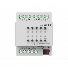 Модуль керування шторами на 4 канали, KNX Akubela KXAC-B1C4