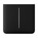 Кнопка Ajax SideButton (2-gang) vertical black/чорна для Ajax LightSwitch vertical