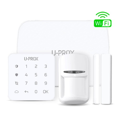 Комплект бездротової сигналізації U-Prox MP WiFi White з 2G, WiFi