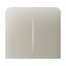 Кнопка Ajax SideButton (2-gang) vertical ivory/слонова кістка для Ajax LightSwitch vertical