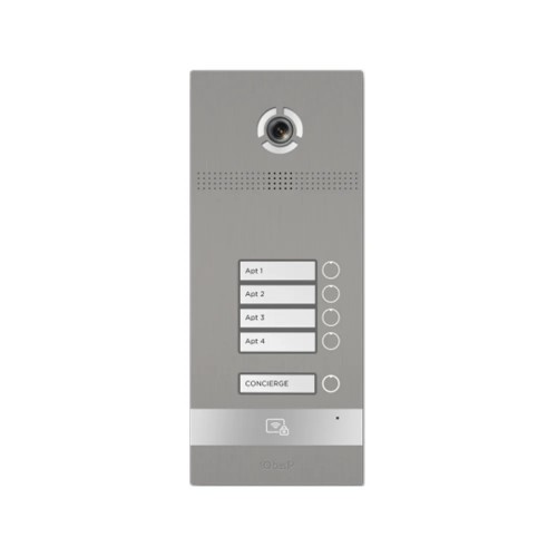 Видеопанель BI-04FB Silver BAS-IP