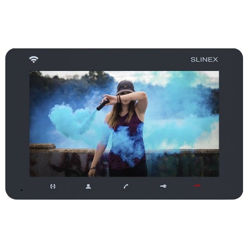 Видеодомофон 7" WiFi Slinex SM-07N Cloud Graphite