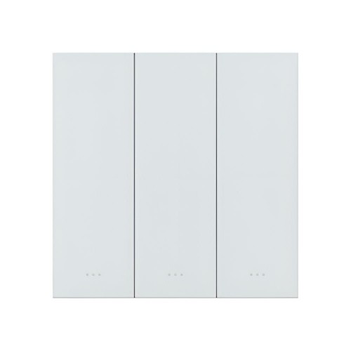 Розумний вимикач світла на 3 канали ZigBee Akubela SM-3G White
