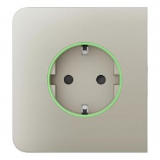 Фронтальная панель Ajax SideCover (smart) [type F] [55] ASP ivory/слоновая кость для умной розетки Outlet (type F)