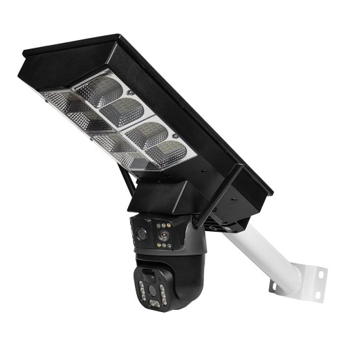 IP PTZ-відеокамера автономна з WiFi, прожектором та сонячною панеллю 3Mp+3Mp Light Vision VLC-1030WIA/2C (Lamp+Solar) f=4mm, на акумуляторних батареях