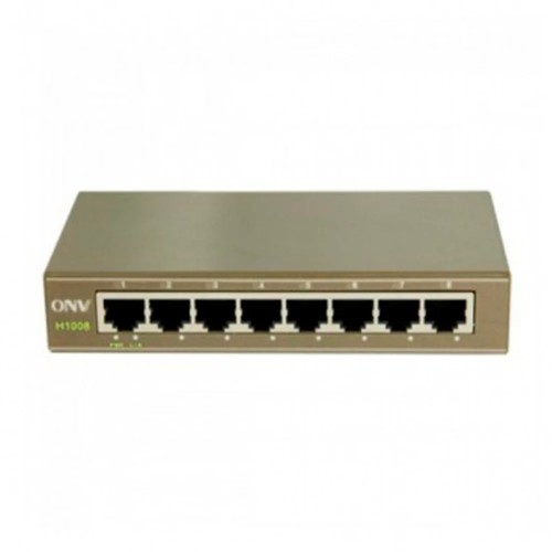 Коммутатор 8-портовый гигабитный ONV-H7008