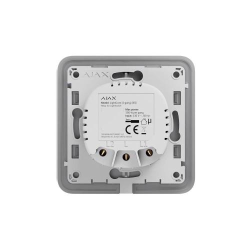 Реле для LightSwitch LightCore (2-gang) Ajax