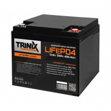 Аккумуляторная литий-железо-фосфатная 12В 38А*ч Trinix 12V38Ah LiFePO4