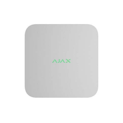 IP-відеореєстратор 8-канальний 8Mp Ajax NVR DC (8ch) White