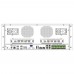 IP-відеореєстратор 256-канальний 16Mp TVT TD-35256H24-A3H з декодером