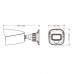 IP-відеокамера 8Mp TVT TD-9481S4L-C(D/PE/AW2) White f=2.8mm, ІЧ+LED-підсвічування, з мікрофоном