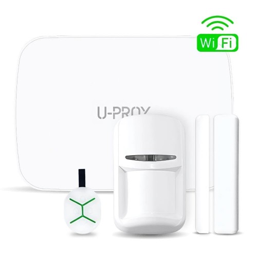 Комплект бездротової сигналізації U-Prox MPX L KF kit White з LTE/GSM (4G/2G), WiFi