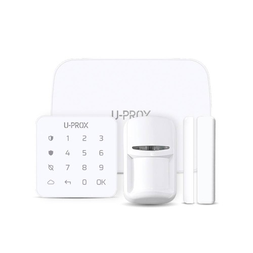 Комплект бездротової сигналізації U-Prox MP White з 2G, Ethernet