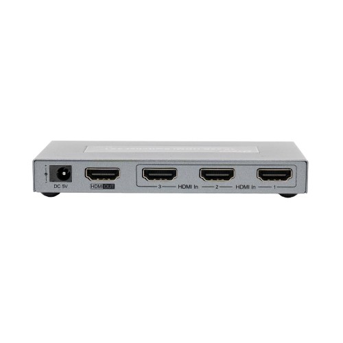 Комутатор 4K HDMI 2.0 3x1 Dtech DT-7431