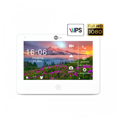 Видеодомофон ALPHA HD WHITE Neolight