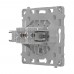 Механізм розетки Ajax OutletCore (LAN) vertical White для інтернет-розетки Outlet (LAN)