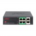PoE-комутатор некерований 6-портовий ONV-H1064PSD з 4 портами PoE