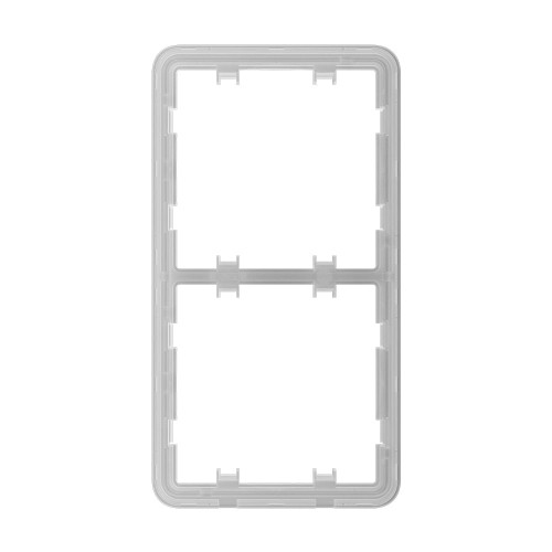 Рамка Ajax Frame (2 seats) vertical для розумного вертикального комбінованого вимикача світла LightSwitch