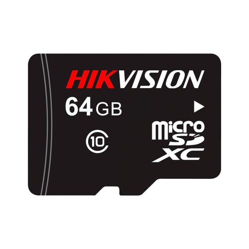 Карта памяти microSD HS-TF-P1/64G Hikvision