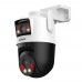 IP PTZ-відеокамера з WiFi 6 5Mp+5Mp Dahua DH-P5D-5F-PV f=2.8mm+6mm, ІЧ+LED, з мікрофоном