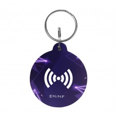 Ключ-брелок EM-Marine+Mifare Trinix Proximity-key EM+MF epoxy круглий d=35 мм фіолетовий