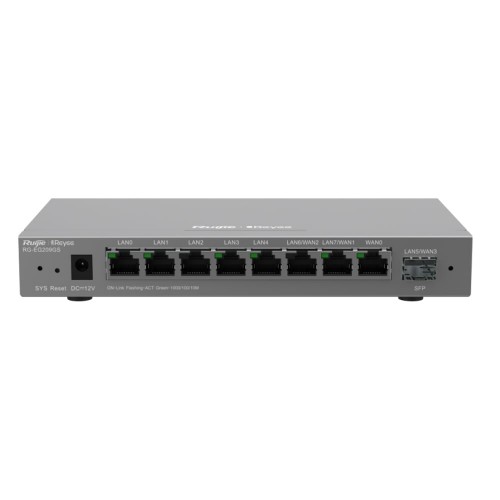 Управляемый 9-портовый SFP-роутер Ruijie RG-EG209GS гигабитный