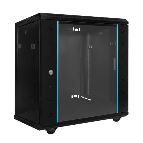 Коммутационный шкаф E-NET 12U/600x600x650 Black