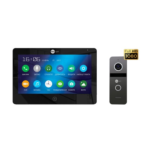 Комплект MEZZO HD BLACK/Solo FHD GRAPHITE Neolight