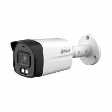 HDCVI-відеокамера 8Mp Dahua DH-HAC-HFW1801TLMP-IL-A f=2.8mm, ІЧ+LED, з мікрофоном